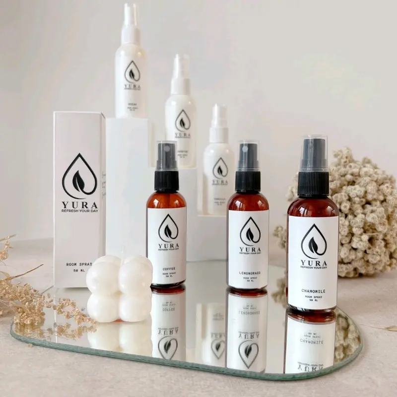 Pengharum Ruangan Spray 50 ml - YURA ROOM SPRAY 6 Varian Wangi 0