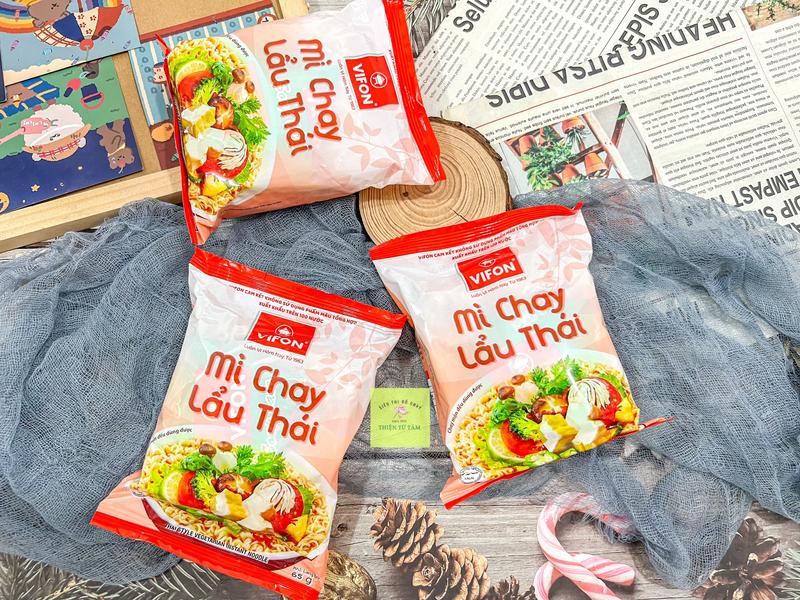 Mì Lẩu Thái Chay Vifon Vị Lẩu Thái Chua Cay Đậm Đà Gói Ăn Liền