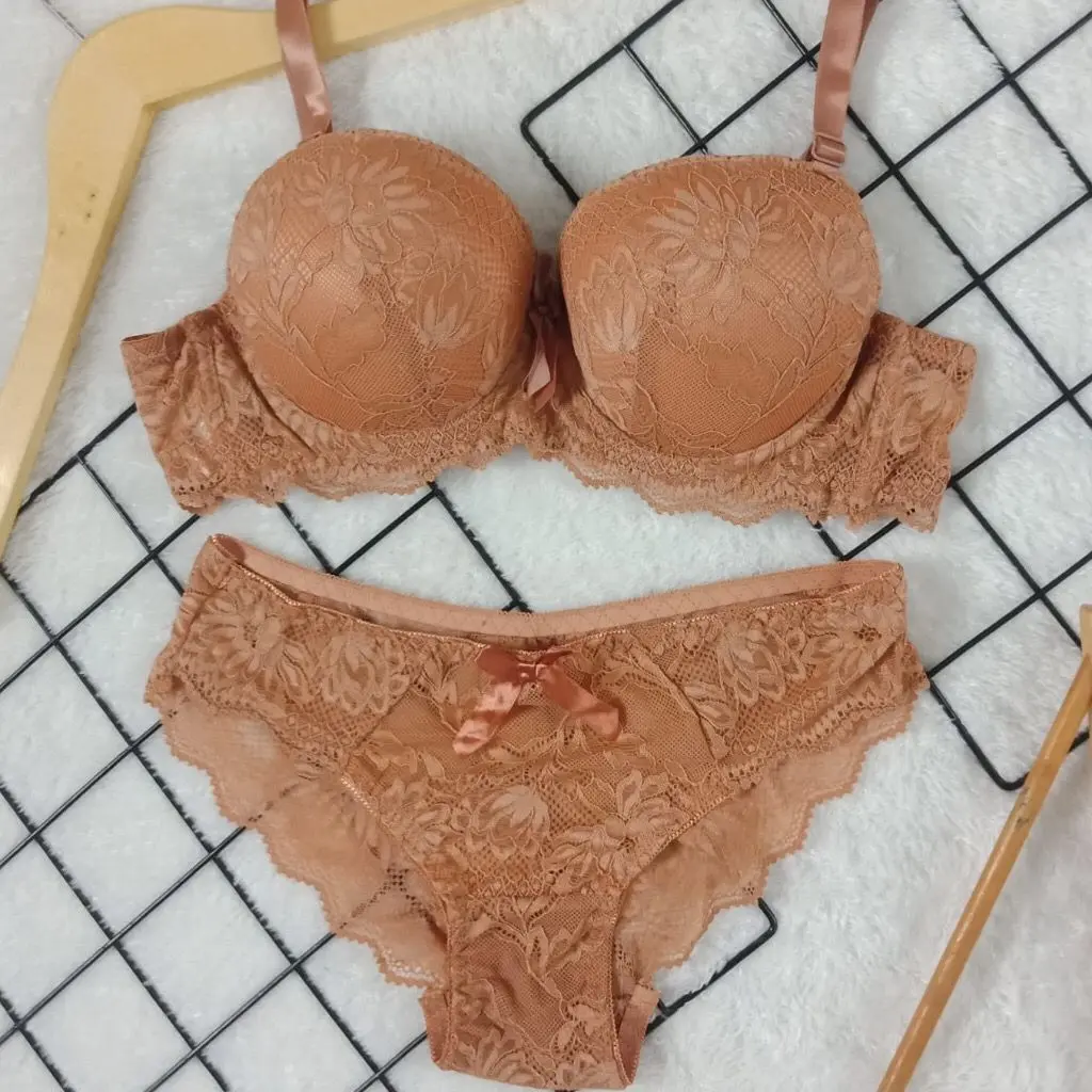 Bra Set Dan Celana Seksi Premium Busa Tebal Setelan Bra Wanita Bh