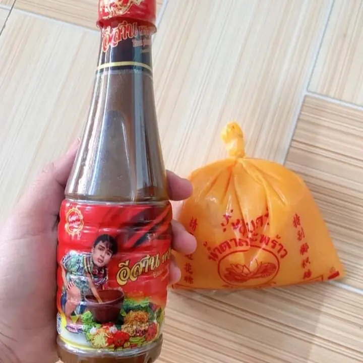 Mắm trộn gỏi đu đủ chàng trai thái lan siêu ngon Hữu cơ Chai
