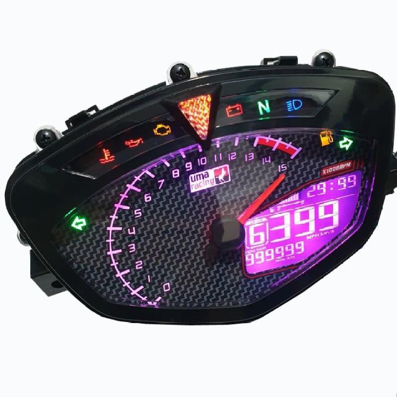 Đồng Hồ Uma Racing Si và Ex 4 - Sử dụng lắp đặt cho si110 và ex 2010 có jack sẵn ( Si50 Câu dây ) Phụ Tùng Phụ Kiện