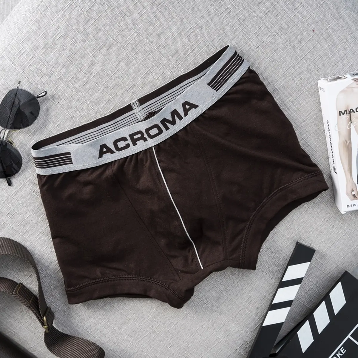 Quần sịp boxer nam M512 chất liệu cotton phom từ 40-85kg Menswear Quần Boxer Quần Lót Thun