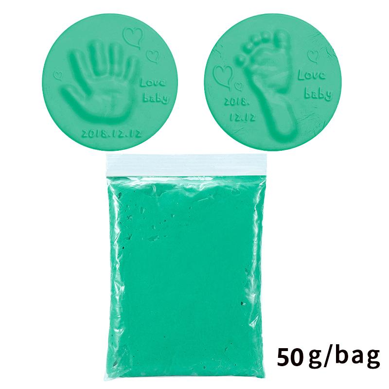 Product Introduction of Bùn Dấu Tay Và Dấu Chân, 50g mỗi túi, Vật Liệu Mềm, Lông Mịn, Thích Hợp Để Tự Làm Cho Em Bé, Chạm Tay Và Dấu Chân, Cho Trẻ Sơ Sinh, 40