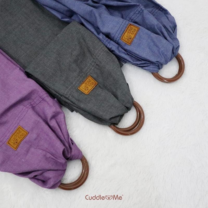 Product Introduction of [COD Bonus Hadiah] Gendongan Bayi Ringsling Cuddleme Bamboo Gendongan Bayi Newborn 3