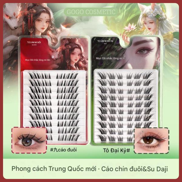 Mi giả đuôi cáo đát kỷ và mi hồ li tách sợi lông mịn đẹp chắc chắn hot Cosmetic Mỹ Phẩm Trang Điểm Nữ Women