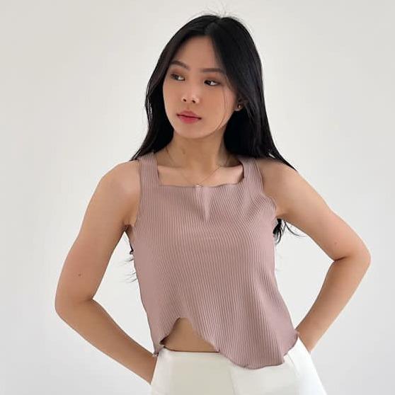 KOLLIE Sera Knit Top - Atasan Wanita Knit Premium 0