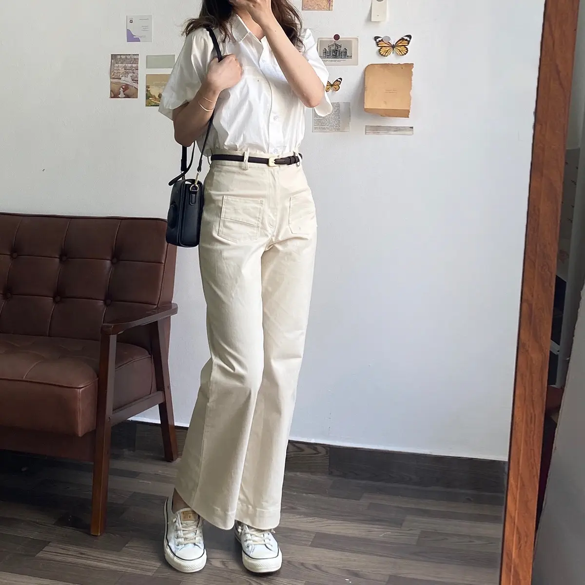 Quần kaki mỏng co giãn boo pants