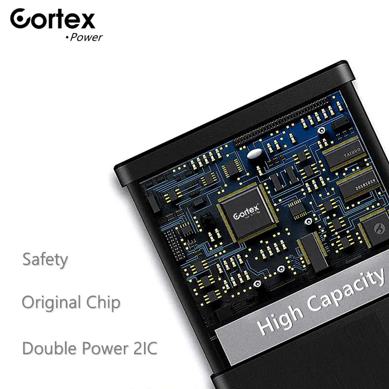 Cortex Power Baterai iPhone 7Plus  / 7+ / 7P  Double Power IC High Capacity Batre Batrai Baterai Battery Original 5