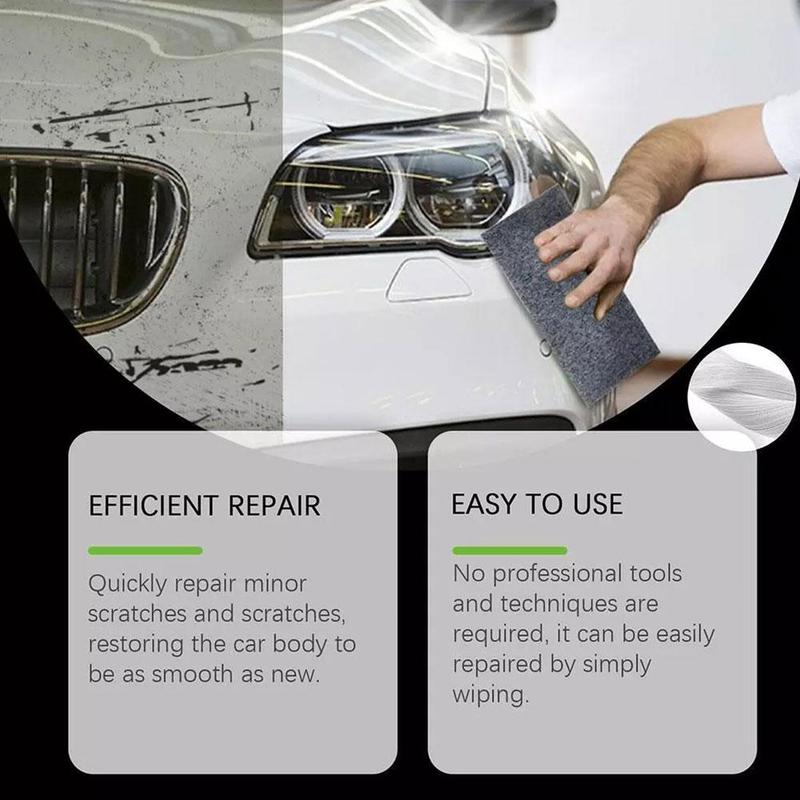 Product Introduction of 6pcs Nano Sparkle Car Cloth For Scratches Nano Magic Scratch Remover Cloth 17