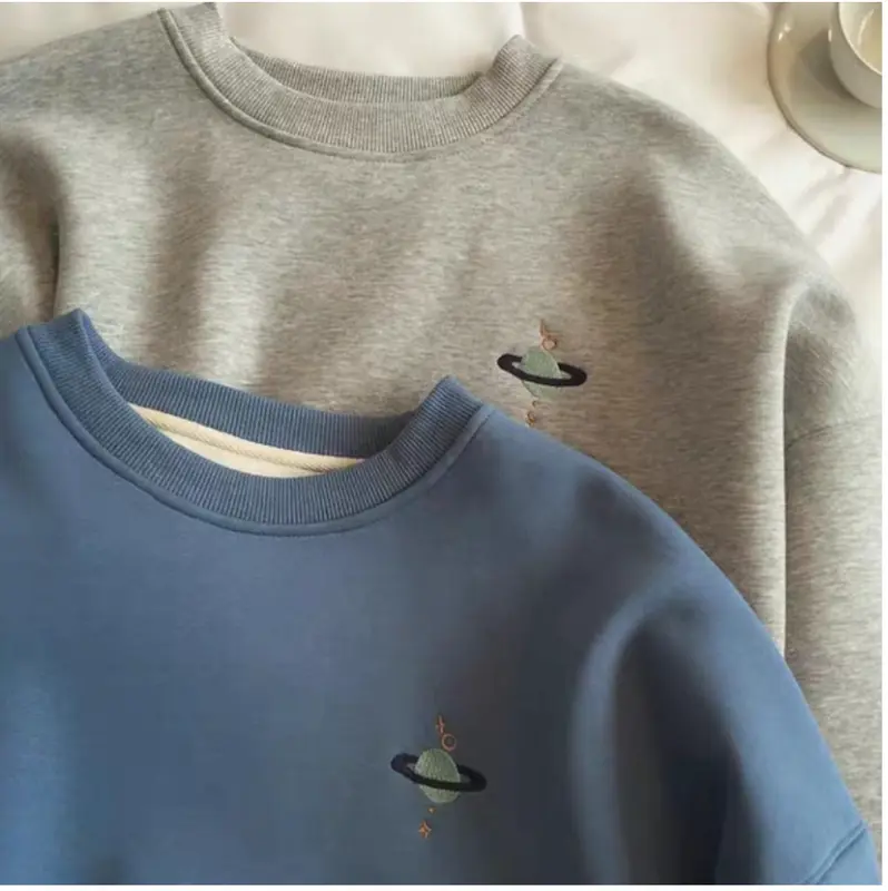 NTR BORDIR PLANET SATURNUS SWEATSHIRT| SWEATER CREWNECK (V1) ABU MUDA