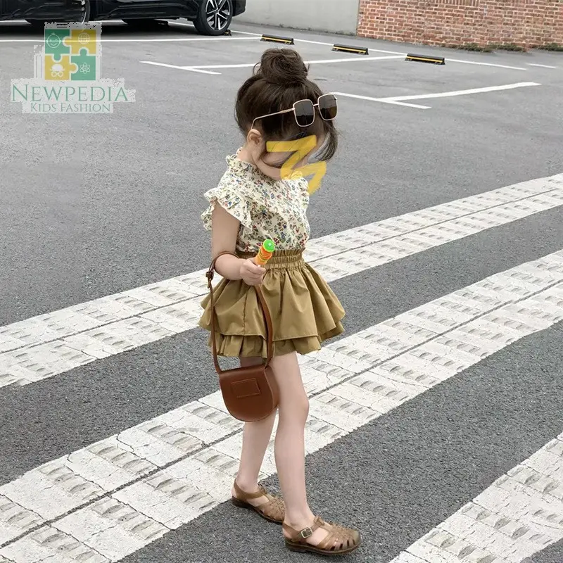COD SETELAN BAJU ROK ANAK PEREMPUAN / OUTFIT KOREAN STYLE ANAK / PAKAIAN ANAK CEWEK TERBARU