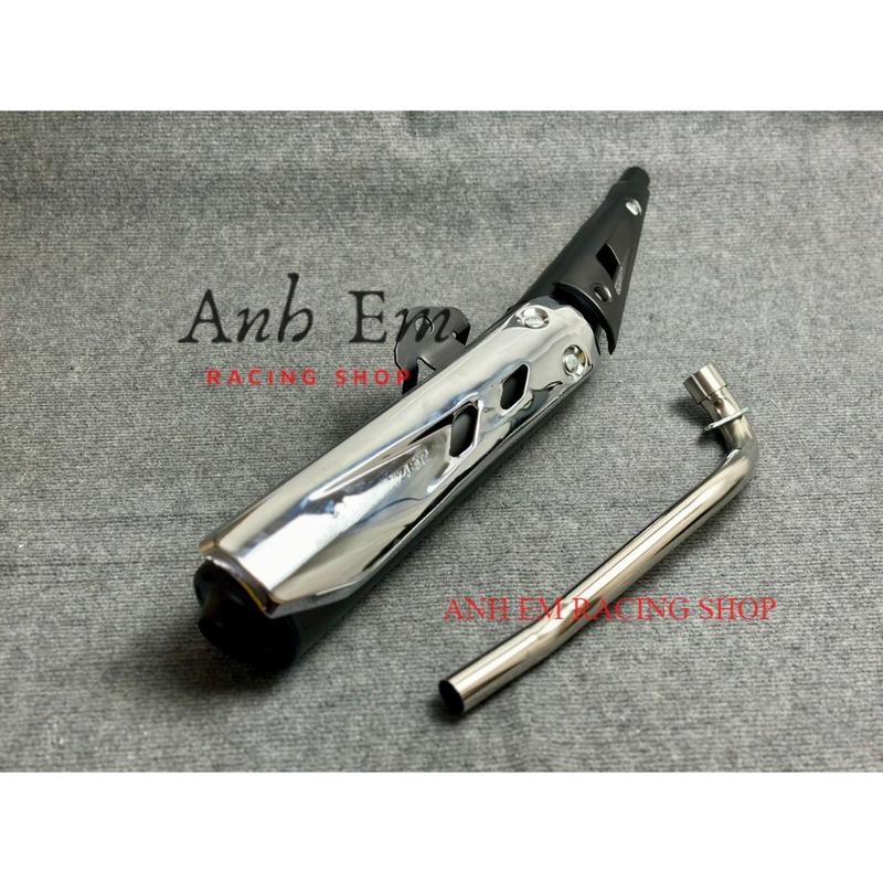 Pô Exciter 2010 Êm & Móc TẶNG CỔ inox cho Sirius 50 -110