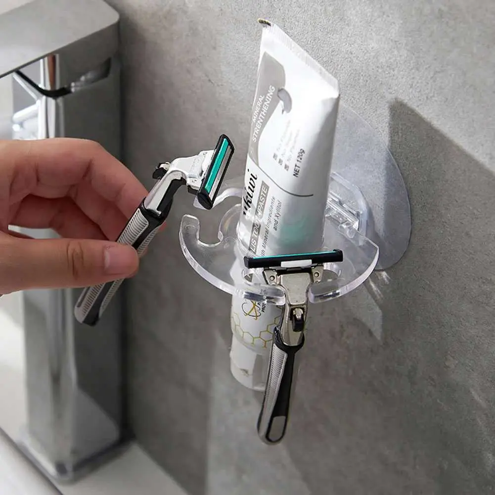 Rak Sikat Gigi Odol Wall Mounted Toothbrush Holder Plastik