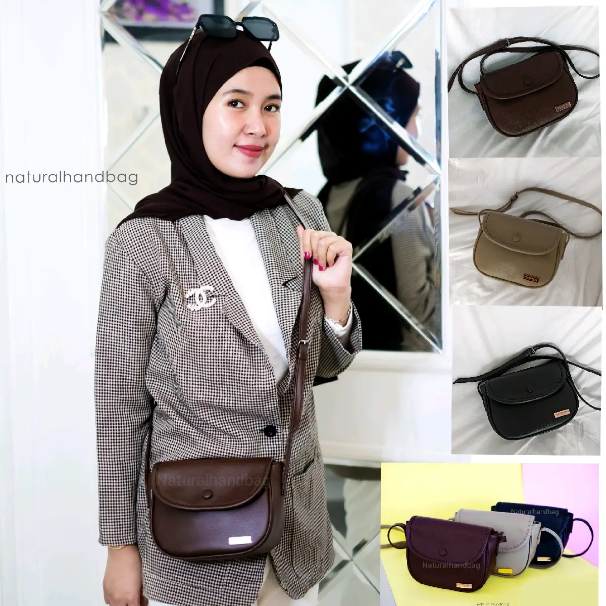 Flicka SlingBag / Tas Wanita / Sling Bag by Naturalhandbag