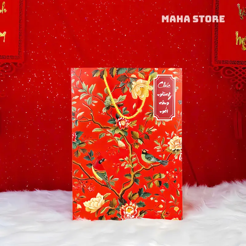 Sét quà tết 2026 mix 5 sản phẩm 2 loại hạt dinh dưỡng, bánh kẹo - khay ren