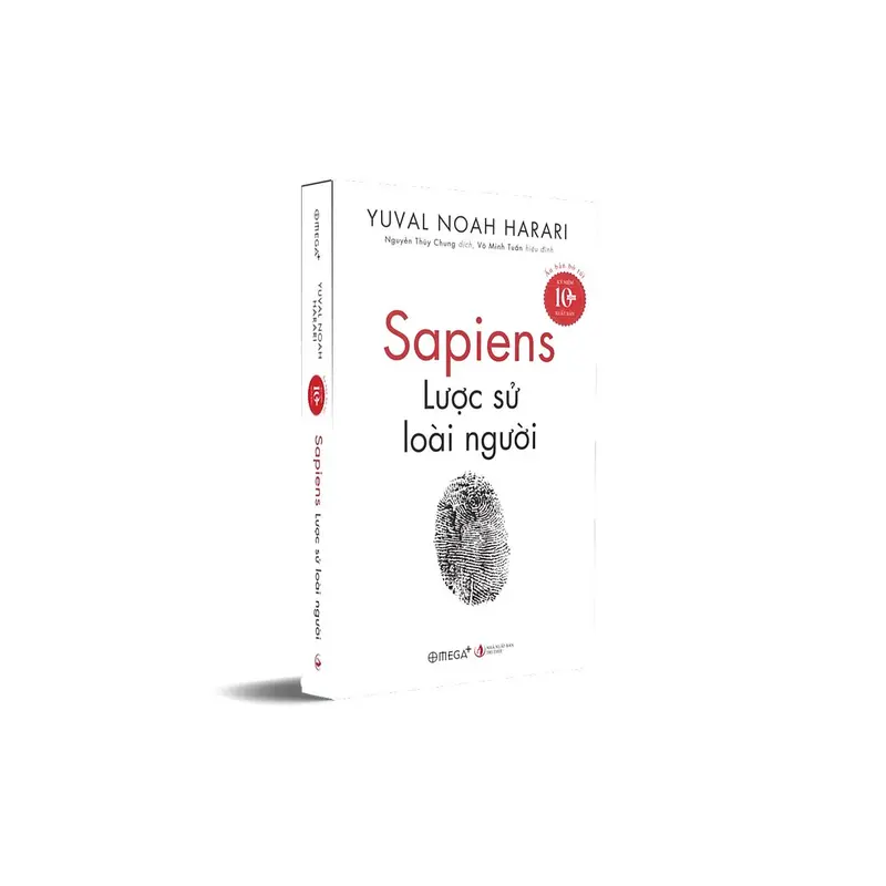 Sách - Sapiens Lược Sử Loài Người - Yuval Noah Harari (Ấn Bản Bỏ Túi – Kỷ Niệm 10 Năm Xuất Bản) - Alpha Books - TOP 100 2