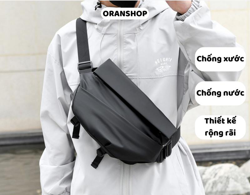 Túi đeo chéo nam túi du lịch chống nước TC 59