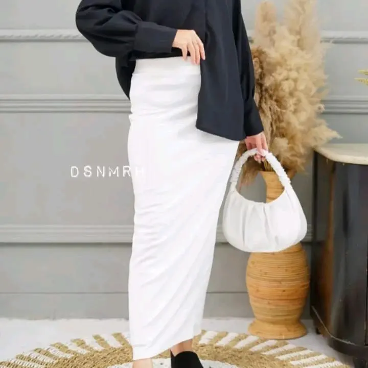 Rok rajut panjang Rena skirt rok rajut viral