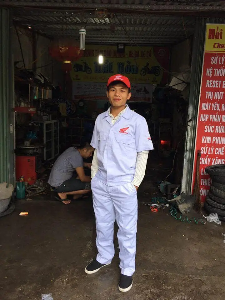 ĐỒNG PHỤC KỸ THUẬT VIÊN HONDA - TAY NGẮN
