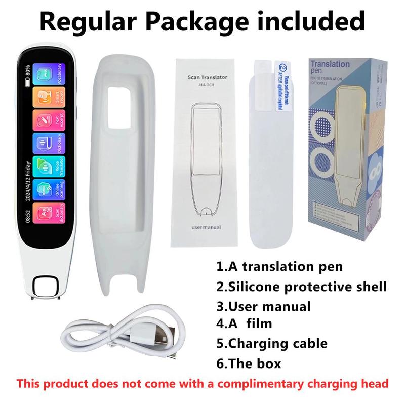 Intelligent Translation Pen, Rechargeable Multifunctional Online Scanning Translation Pen, Instantly Translated Pen, 134 Languages Translation Pen for Travel, Business, Study, Ideal Gift Choice 6
