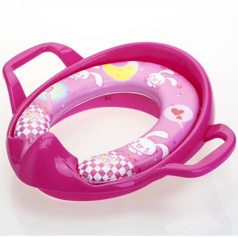Product Introduction of Baby Child Toddler Kids Portable Safety Seats Soft Toilet Training Trainer Potty Seat Handles Urinal Cushion Pot Chair Pad Mat 6