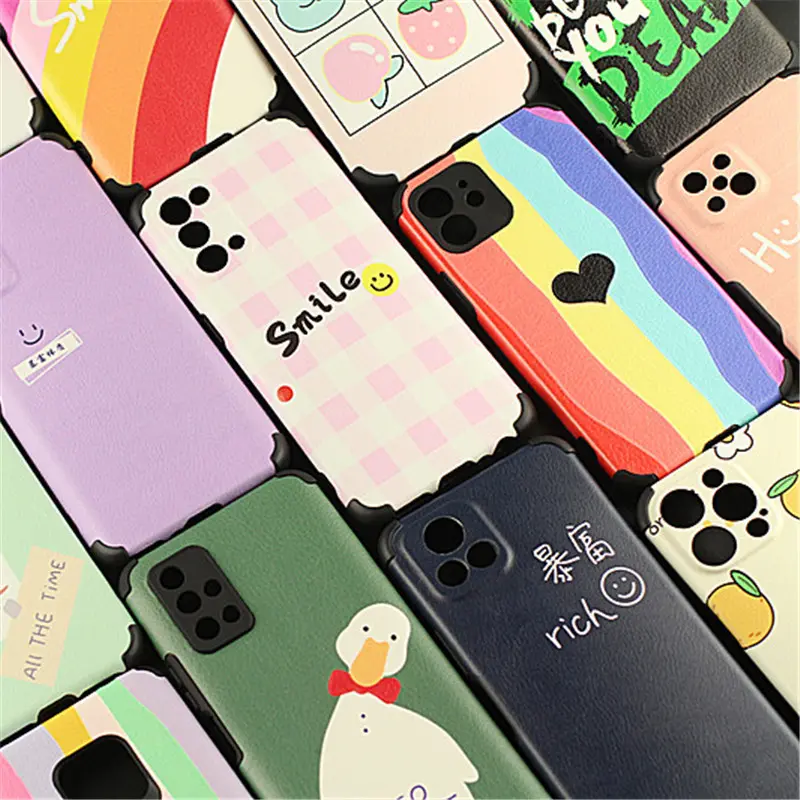Compatible with OPPO A56 A58X A93 Reno9 A1Pro Phone Case Lambskin Leather Painted Shell Wholesale