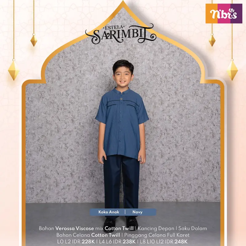 Sarimbit Estela Gamis Muslim Couple Dress Anak Cantik Dan Koko Setelan Dewasa Keluarga Maroon Pendek Baju Wanita Lebaran 7