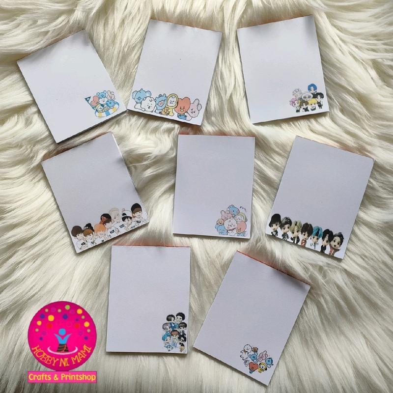 BTS / BT21 Inspired Notepad 50leaves - TikTok Shop Philippines