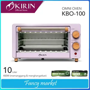 KIRIN KBO 100M LW Oven Listrik Loww Watt 400w kapasitas 10 Liter