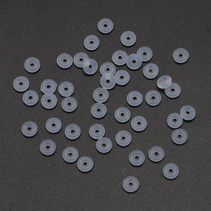 Product Introduction of Rubber Stopper Rings Silicone Beads Fit European Charm Bracelet Beads for Jewelry Making Needlework Clip Lock Spacer 22