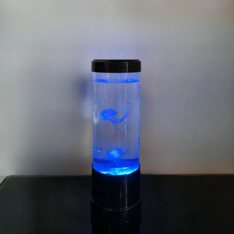 Jellyfish Design USB Powered Night Light, 1 Count Color Changing Aquarium Light, Desk Lamp for Home Room Bedroom Office, Home Decor 6