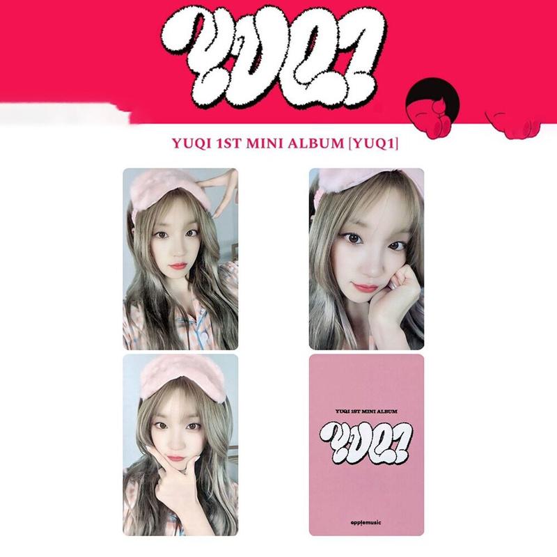 Product Introduction of Thẻ Ảnh YUQ1, Mini Album YUQI Đầu Tiên, (G) Tôi thích, Đĩa Đơn Yuqi, Thẻ Ảnh Soundwave Ktown4u 19
