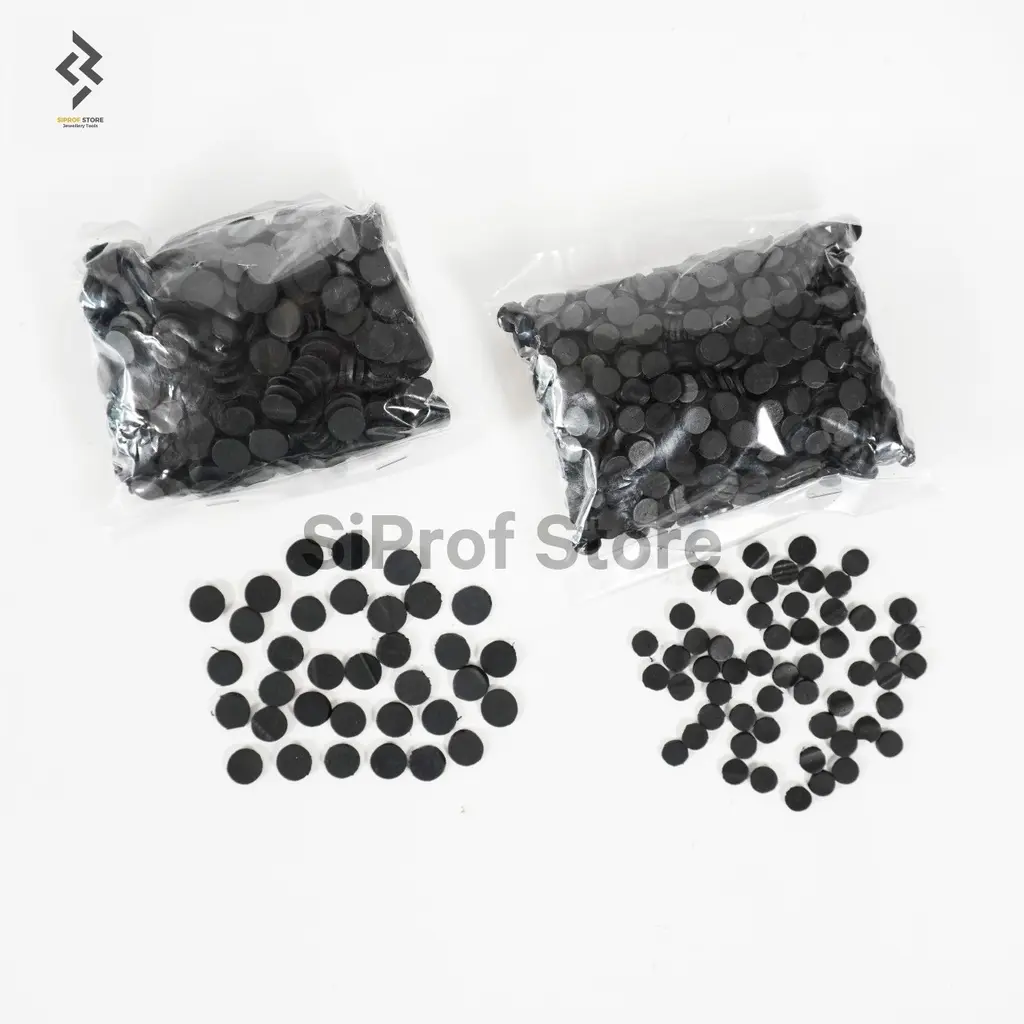 Karet Giwang Hitam Pongpok Suweng Karet Penahan Belakang Anting Tindik isi 700 - 800 pcs