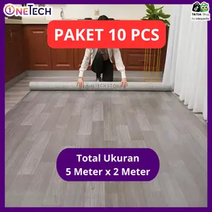 PAKET 10 PCS UKURAN 5 METER X 2 METER KARPET VINYL LANTAI