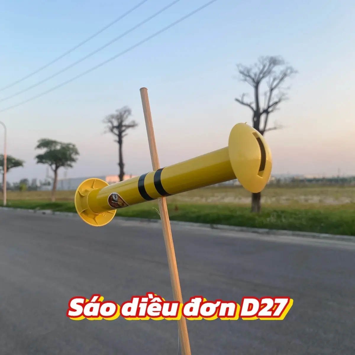 Sáo diều đơn D27 Dành cho Diều sáo cỡ nhỏ