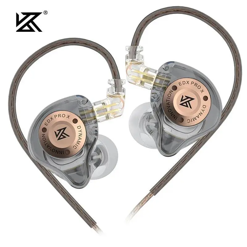 Tai Nghe Có Dây, KZ EDX PRO X, Âm Trầm Âm Thanh Nổi HIFI, Tai Nghe Nhạc, Tai Nghe Trong Tai, Thích Hợp Cho Thể Thao, Khử Tiếng Ồn, Tai Nghe Chơi Game