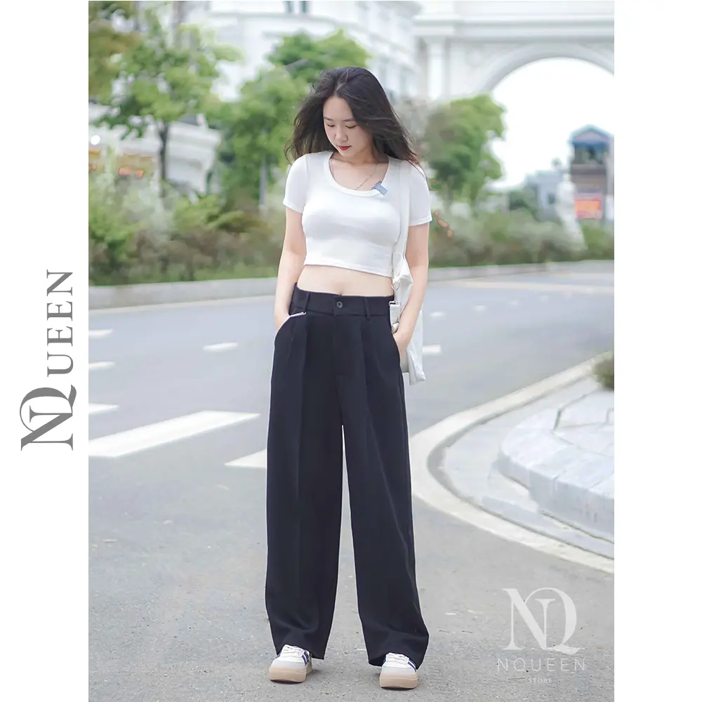 [Có BigSize] Quần tây cao cấp dáng Suông NQueen