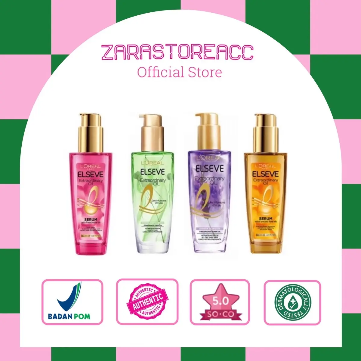 LOREAL EXTRAORDINARY OIL HAIR SERUM SERUM RAMBUT LOREAL  VITAMIN RAMBUT LOREAL HAIR OIL SERUM