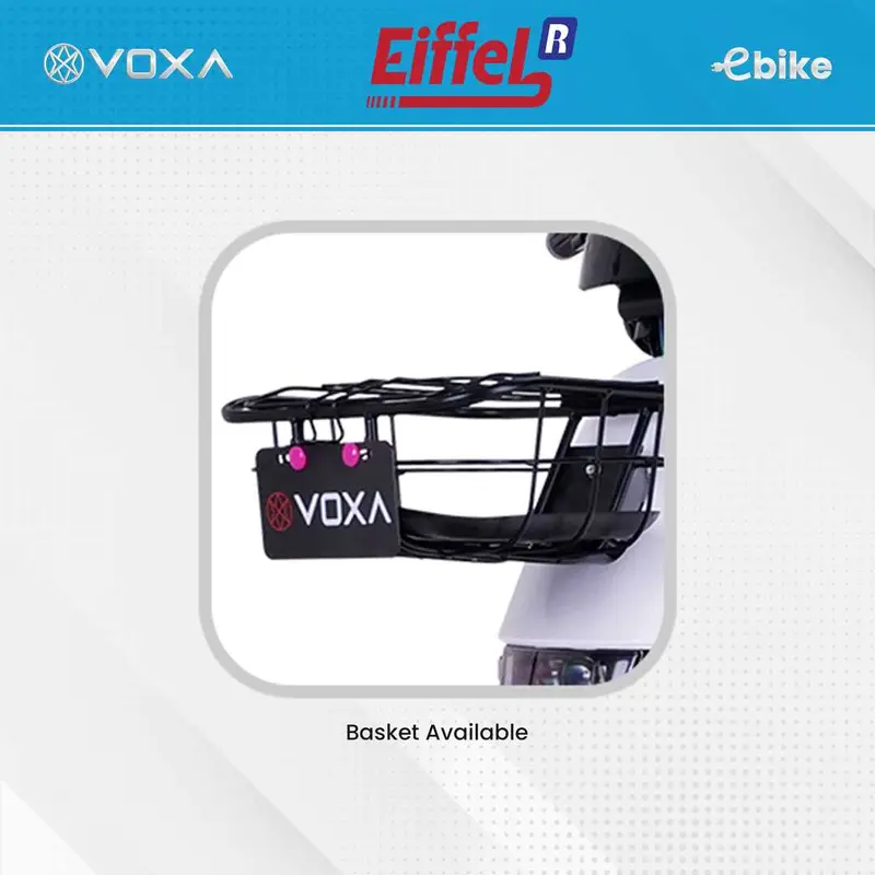 VOXA Sepeda Listrik Eiffel Rider Terbaru 500 watt 48V/12AH sepeda motor Murah Dewasa dan Anak Rekomendasi Terbaik  Garansi Resmi Ban Lampu 6