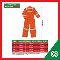 Gambar Wearpack Dupont Safety Coverall Anti Api Nomex Original 4 5 Oz Terusan Panjang dari Pusat Safety Kota Administrasi Jakarta Barat 3 Tokopedia