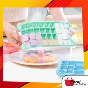 BISA COD H5961 Cetakan Kotak Es Batu Cokelat Jelly Silicone 24 / 36 / 160 Silikon Cream Kitchenware