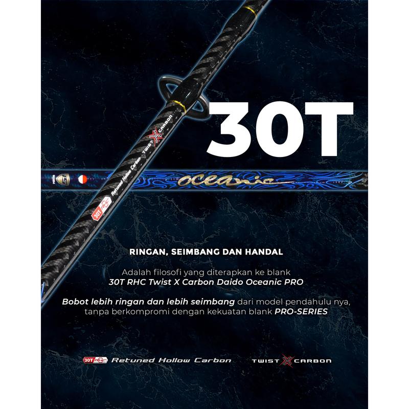 JORAN DAIDO OCEANIC PRO SERIES CARBON HOLLOW 210CM 240CM 270CM 300CM 2