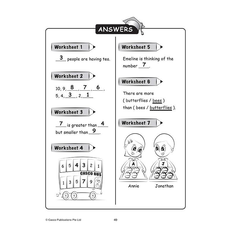 Product Introduction of Original Product Preschool Everyday Maths Thinking Skills Book 1 10