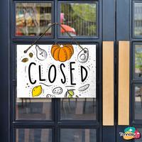 Gambar TENNESY Pajangan Pintu Sign Open Close Toko Makanan 30x20CM Wall Decor Dekorasi Gantungan Tali pajangan  dapur aesthetic - ST9-Putih dari Tennesy Kota Malang 5 Tokopedia