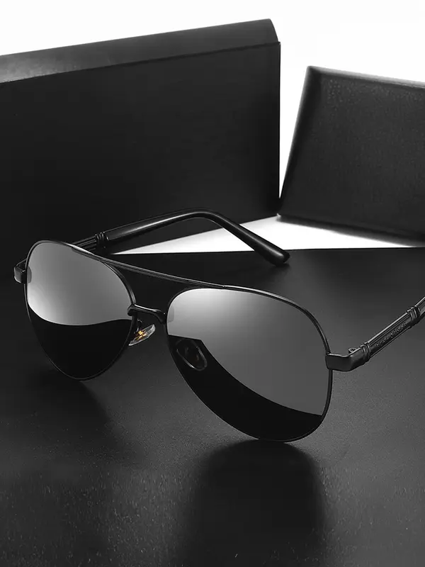 Sunglass Trends 2024 Casual Aviator Top Bar Design Teardrop Aviator Eyeglass, Simple Cool Sunglasses Trends for Women for Everyday Use, Summer Vacation Beach Sunglasses, Travel Styling Accessories 0
