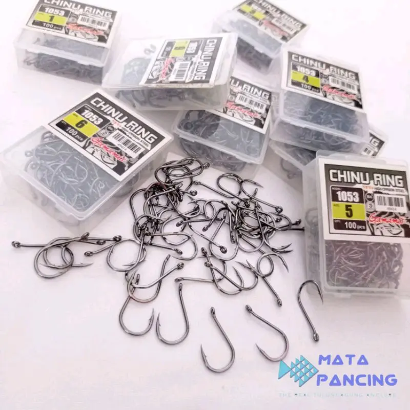 Kail mata pancing gamamis chinu ring 1053 kail sungai kail laut kuat dan tajam