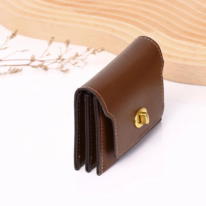 Product Introduction of Short Wallet Ins Wind Niche Simple Card Coin Coin Coin Coin Purse 6