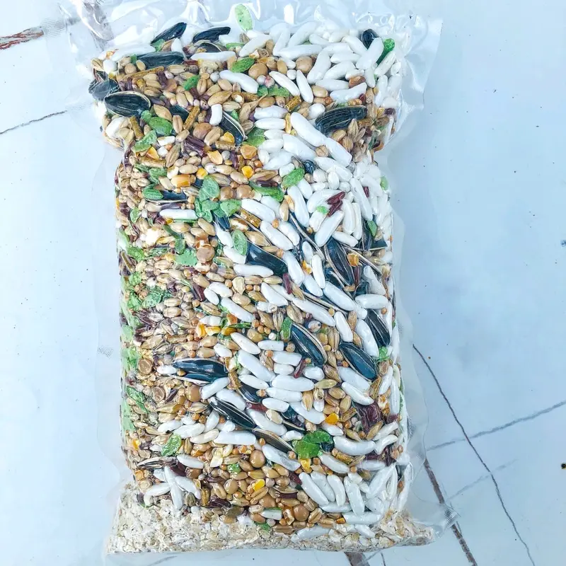 Thức ăn hạt Trộn cơ bản 500g cho chuột hamster 0