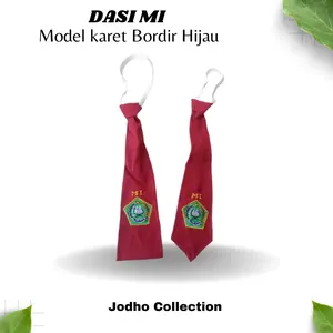 Dasi Mi Karet - Dasi Madrasah Ibtidaiyyah Bordir