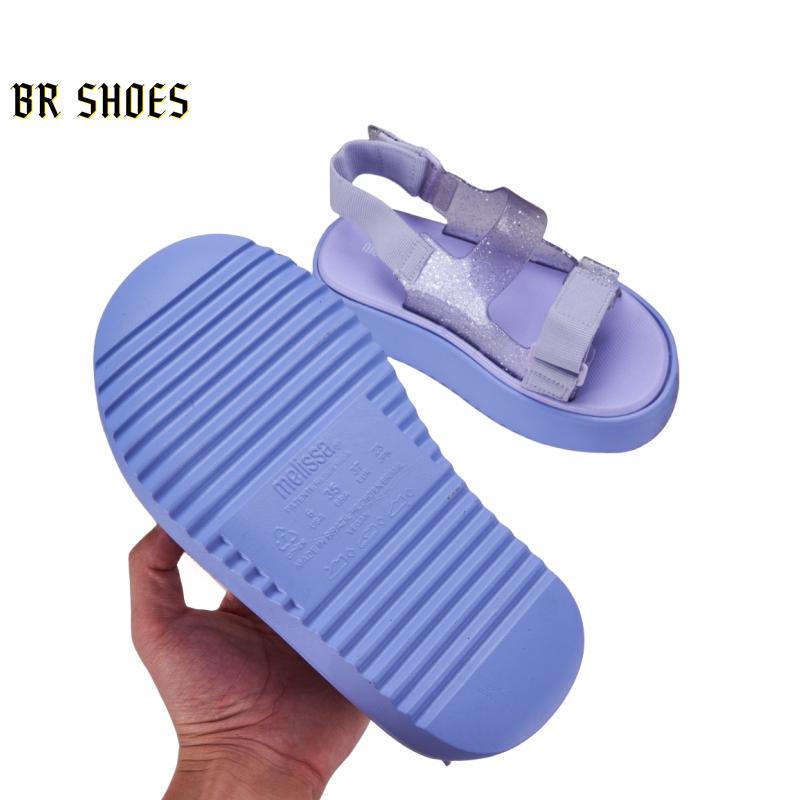 Product Introduction of Melissa Official Store Women Shoes Platform Sandals Magic Buckle Women Heightening Shoes Beach Sandals Quality True Love 14